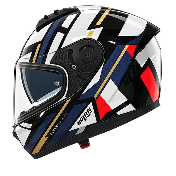 Nolan N60-6 Cirota Black / Blue / Gold FREE UK Delivery, FREE 365 Day Returns | Moto Central