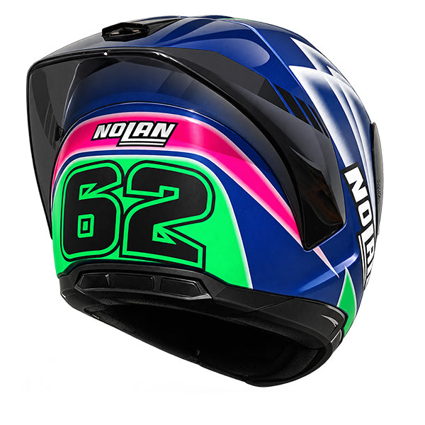Nolan N60-6 Sport Replica Manzi Blue / Green FREE UK Delivery, FREE 365 Day Returns | Moto Central