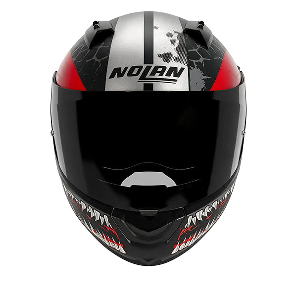 Nolan N60-6 Sport Follia Lava Grey / Red FREE UK Delivery, FREE 365 Day Returns | Moto Central