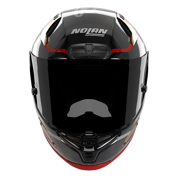 Nolan X-804 RS SBK Carbon / Red / Gold FREE UK Delivery, FREE 365 Day Returns | Moto Central