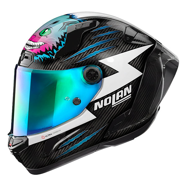 Nolan X-804 RS Replica Herbertson Aquamarina / White FREE UK Delivery, FREE 365 Day Returns | Moto Central