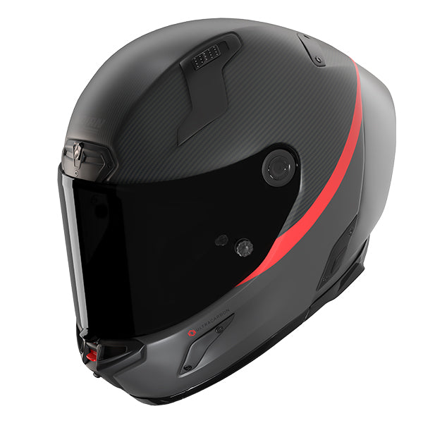 Nolan X-804 RS D.O.C. Carbon / Matt Red FREE UK Delivery, FREE 365 Day Returns | Moto Central