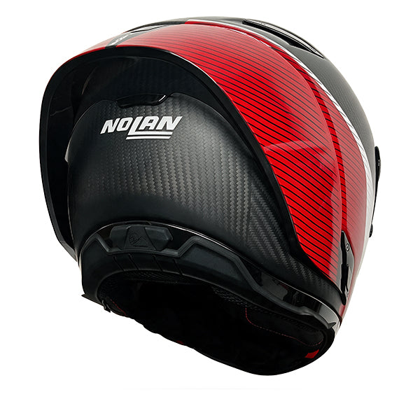 Nolan X-804 RS D.O.C. Evo Black / White / Red FREE UK Delivery, FREE 365 Day Returns | Moto Central