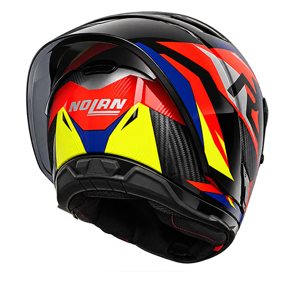 Nolan X-804 RS Fuorigiri Black / Orange / Blue FREE UK Delivery, FREE 365 Day Returns | Moto Central