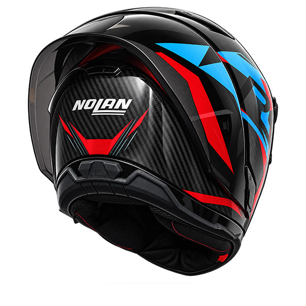 Nolan X-804 RS Fuorigiri Black / Red / Blue FREE UK Delivery, FREE 365 Day Returns | Moto Central