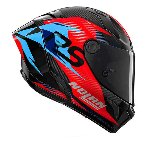 Nolan X-804 RS Fuorigiri Black / Red / Blue FREE UK Delivery, FREE 365 Day Returns | Moto Central