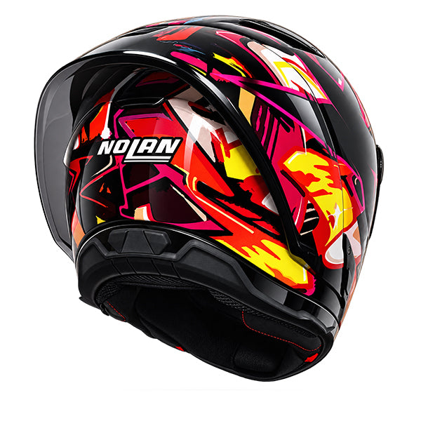 Nolan X-804 RS Chicane Liquid Purple / Multicolored Purple FREE UK Delivery, FREE 365 Day Returns | Moto Central