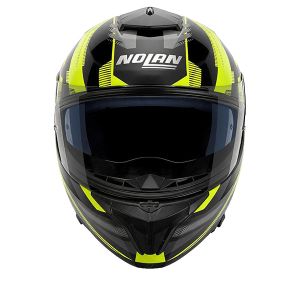 Nolan N80-8 Decurio Black / Yellow FREE UK Delivery, FREE 365 Day Returns | Moto Central