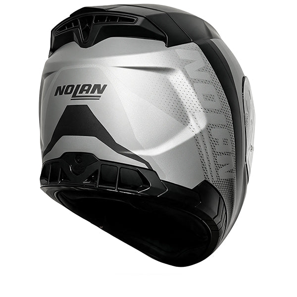 Nolan N80-8 Torpedo Black / Lava Grey / White FREE UK Delivery, FREE 365 Day Returns | Moto Central