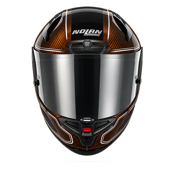 Nolan X-804 ST Ultra Carbon Asso Brown / Silver Liquid FREE UK Delivery, FREE 365 Day Returns | Moto Central
