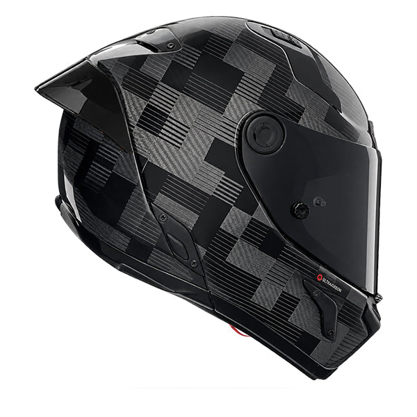 Nolan X-804 ST Ultra Carbon Oscuro Black / Lava Grey FREE UK Delivery, FREE 365 Day Returns | Moto Central