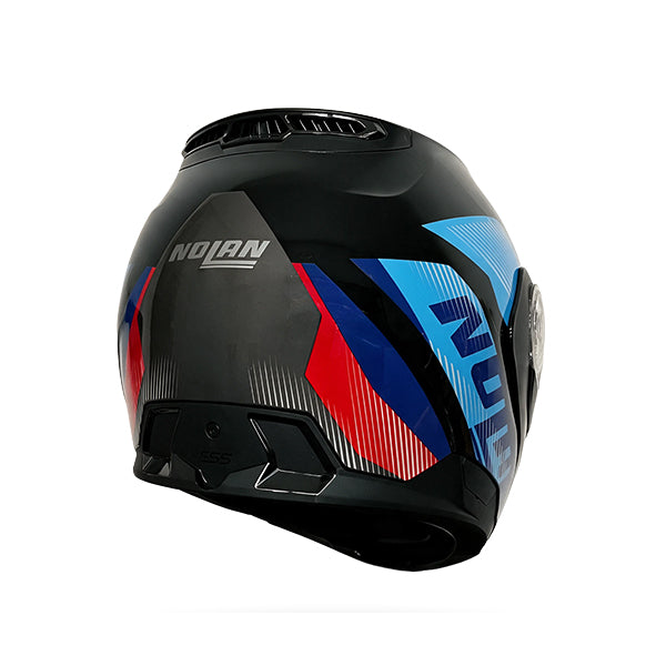 Nolan N100-6 Scia Black / Blue / Red FREE UK Delivery, FREE 365 Day Returns | Moto Central