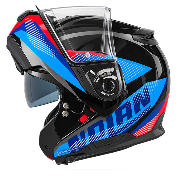 Nolan N100-6 Scia Black / Blue / Red FREE UK Delivery, FREE 365 Day Returns | Moto Central