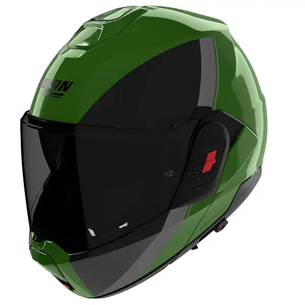 Nolan N120-1 Verniciatura Speciale Green / Grey / Black FREE UK Delivery, FREE 365 Day Returns | Moto Central