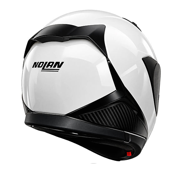 Nolan X-904 Ultra Carbon Emblema White / Black FREE UK Delivery, FREE 365 Day Returns | Moto Central