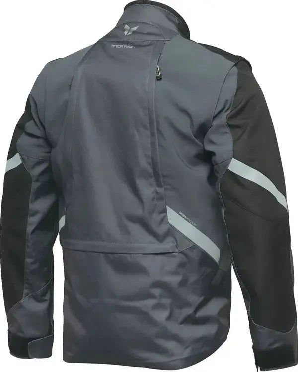 Thor Terrain Textile Jacket Charcoal - FREE UK Shipping, FREE 365 Day Returns | Moto Central