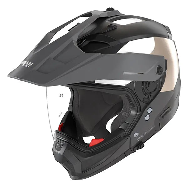 Nolan N70-2 X 06 Selvado Black / Grey / Sabbia FREE UK Delivery, FREE 365 Day Returns | Moto Central