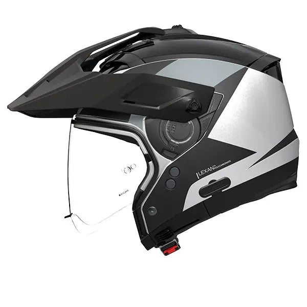 Nolan N70-2 X 06 Turbine White / Black / Grey FREE UK Delivery, FREE 365 Day Returns | Moto Central