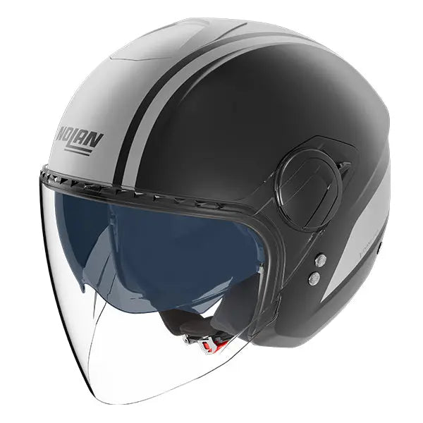 Nolan N20-2 Visor Dolce Vita Matt Black / White FREE UK Delivery, FREE 365 Day Returns | Moto Central