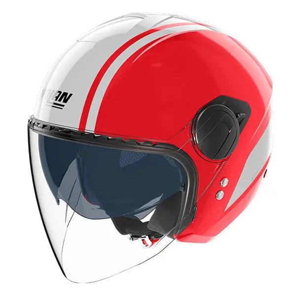Nolan N20-2 Visor Dolce Vita Red / White FREE UK Delivery, FREE 365 Day Returns | Moto Central