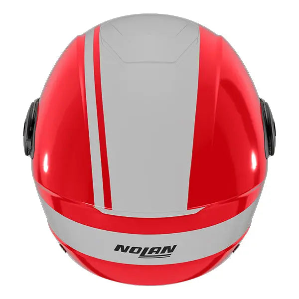 Nolan N20-2 Visor Dolce Vita Red / White FREE UK Delivery, FREE 365 Day Returns | Moto Central