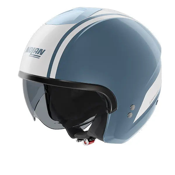 Nolan N20-2 Dolce Vita Blue / White FREE UK Delivery, FREE 365 Day Returns | Moto Central