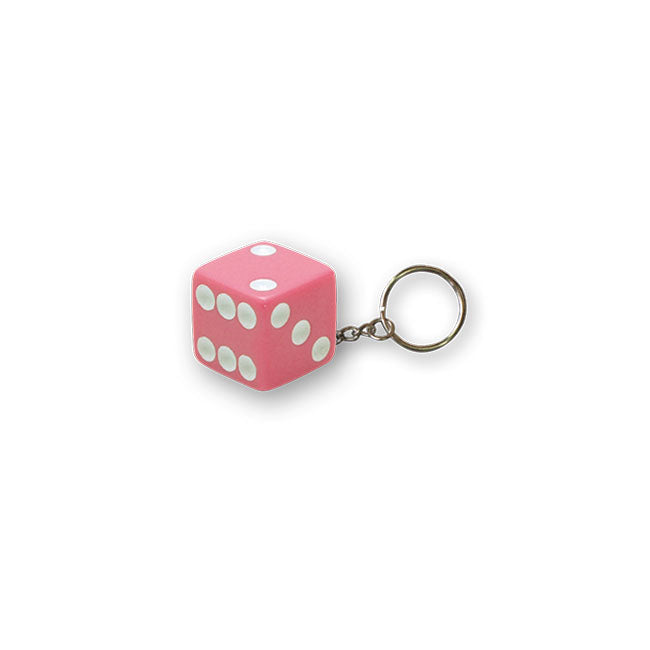 Trik Topz Dice Key Chain Pink