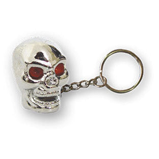 Trik Topz Skull Key Chain Chrome - product view