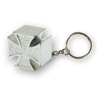 Trik Topz Cross Pin Key Chain Chrome - product view