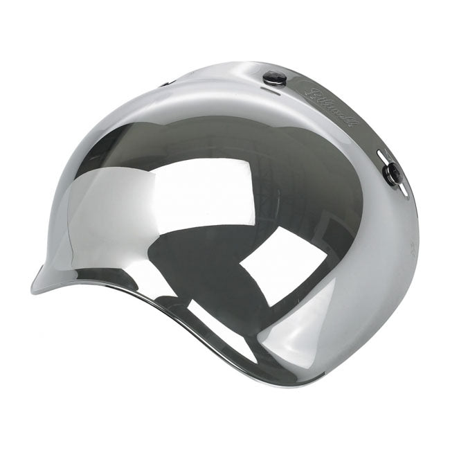 Biltwell Anti-Fog Bubble Shield Chrome