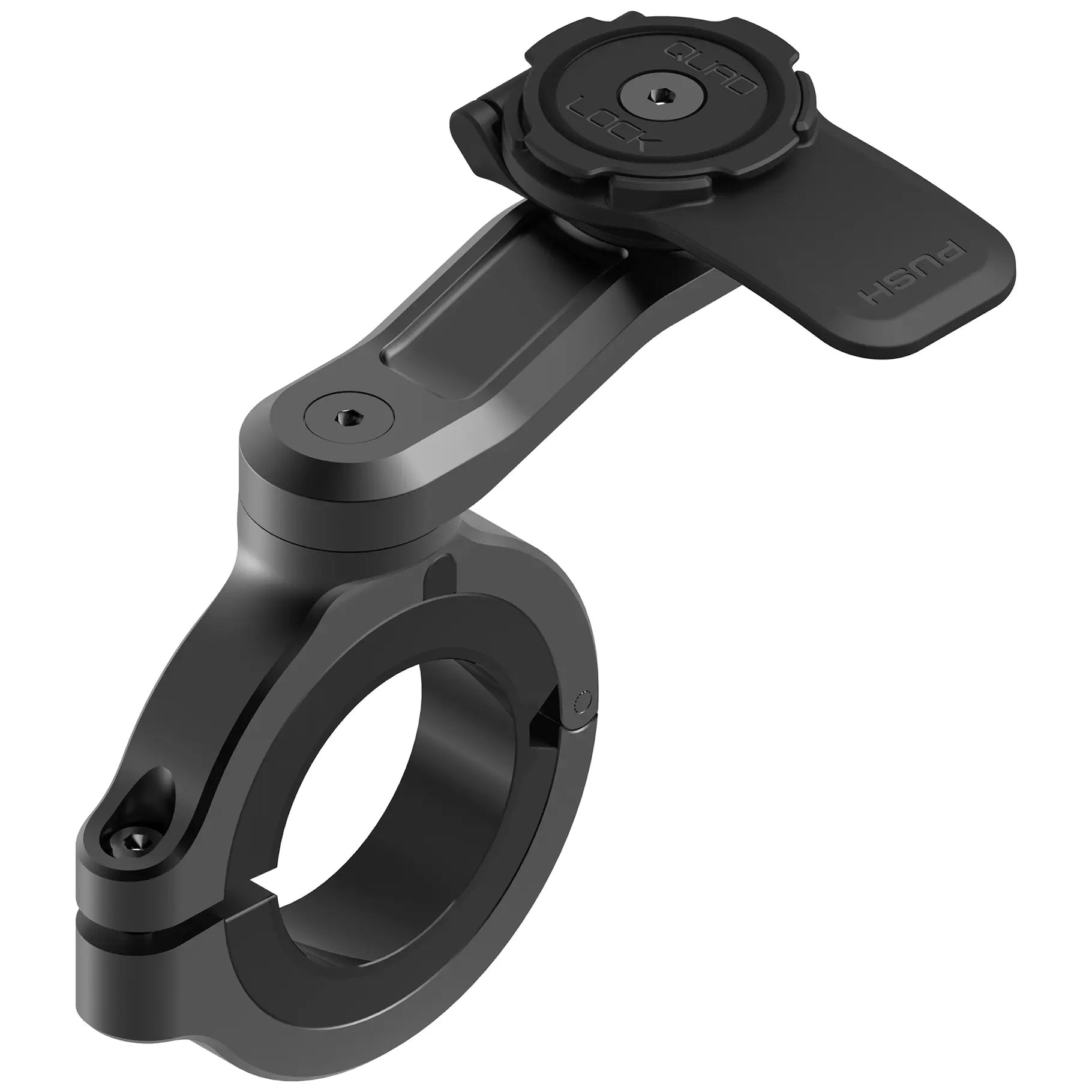 Quadlock Motorcycle Handlebar Mount Pro Black - Large  - FREE UK Shipping, FREE 365 Day Returns | Moto Central