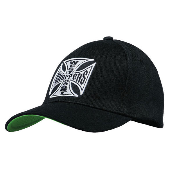 West Coast Choppers OG Classic Round Bill Cap Black / White - primary product view