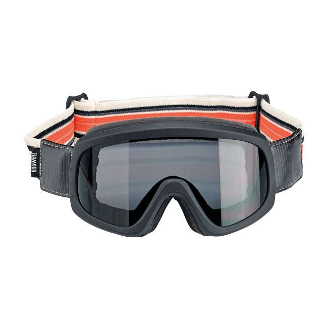 Biltwell Overland 2.0 Racer Goggles Black / Cream / Orange