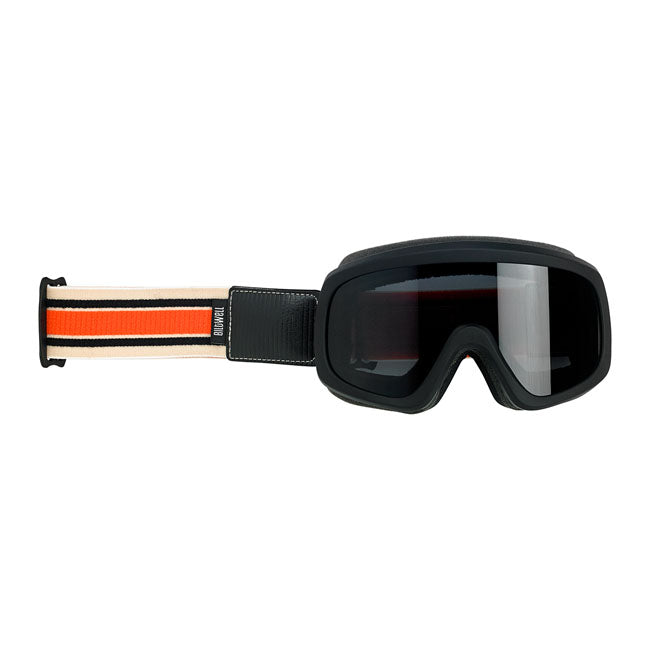 Biltwell Overland 2.0 Racer Goggles Black / Cream / Orange