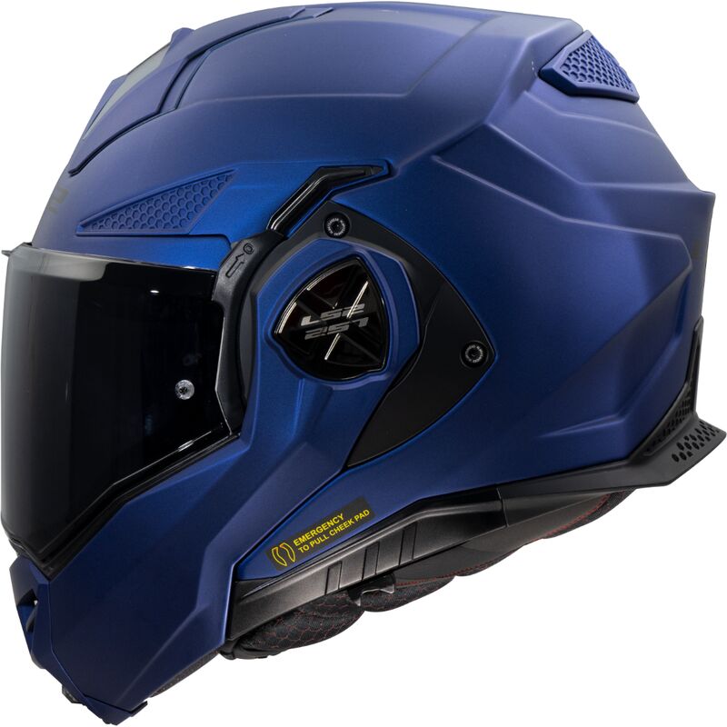 blue motorcycle helmets for sale LS2 FF901 Advant X Solid Navy Blue