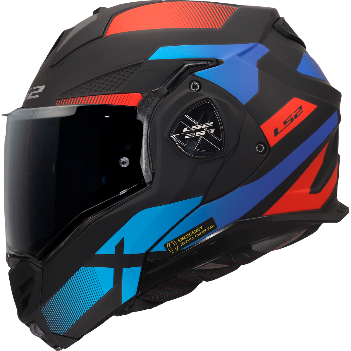 LS2 FF901 Advant X Nova Black / Red / Blue FREE UK Delivery, FREE 365 Day Returns | Moto Central