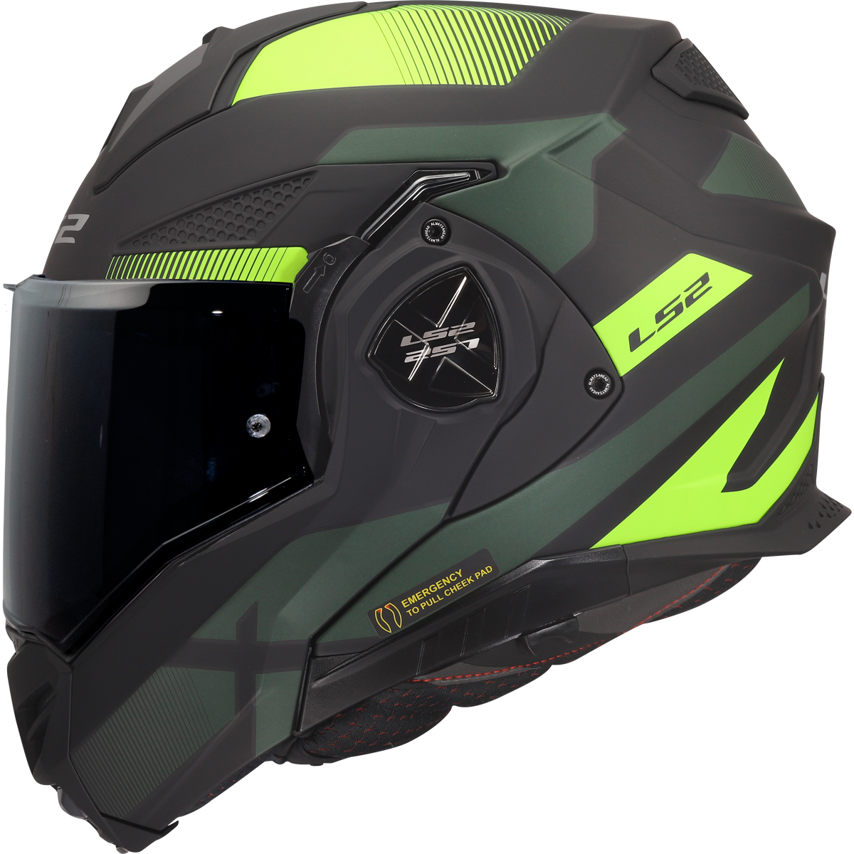 LS2 FF901 Advant X Nova Black / Hi-Viz Yellow FREE UK Delivery, FREE 365 Day Returns | Moto Central