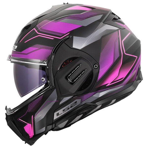 LS2 FF912 Valiant Gear Ervion Purple FREE UK Delivery, FREE 365 Day Returns | Moto Central