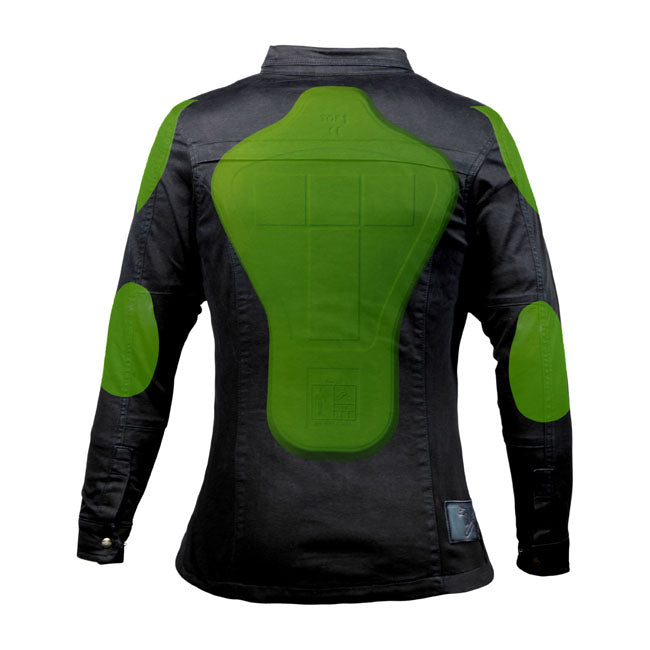 John Doe XTM Ladies Motoshirt Black