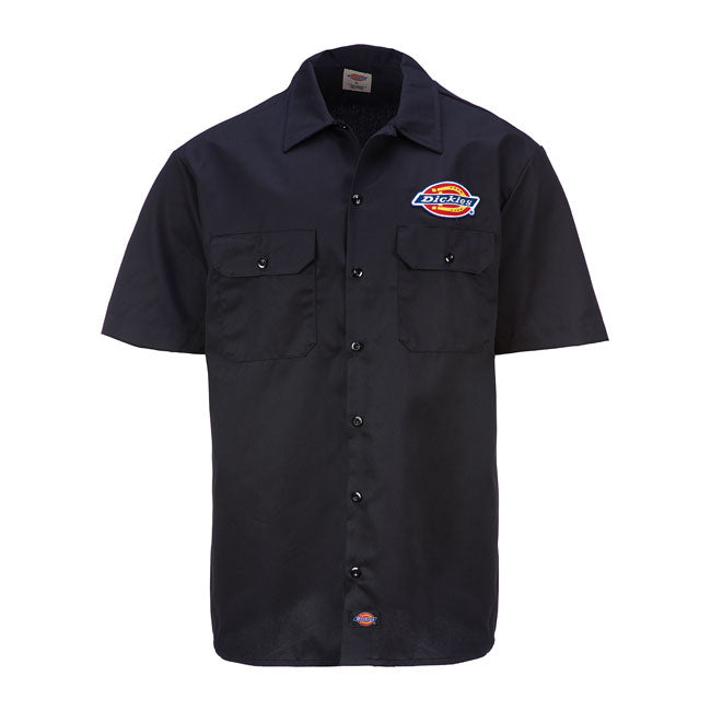 Dickies Clintondale Short Sleeves Work Shirt Black