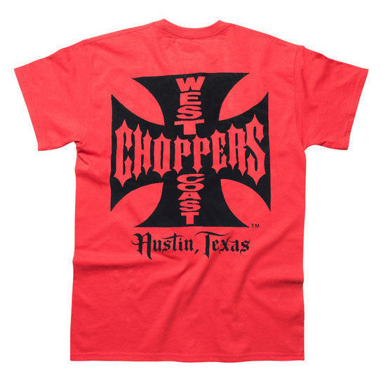 West Coast Choppers OG ATX T-Shirt Red - alternate product view