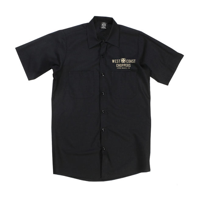 West Coast Choppers Eagle Workshirt Black