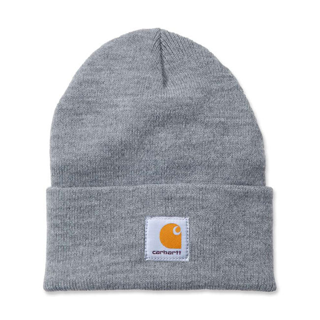 Carhartt Rib Knit Beanie Watch Heather Grey