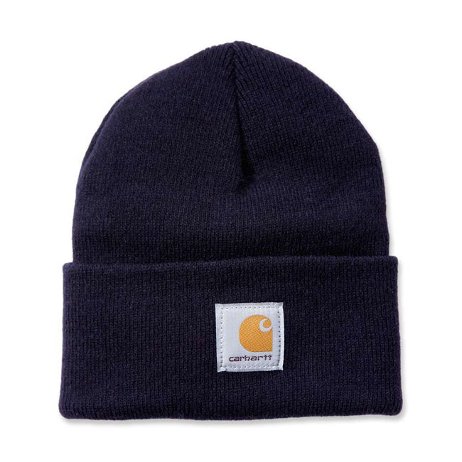 Carhartt Rib Knit Beanie Watch Navy