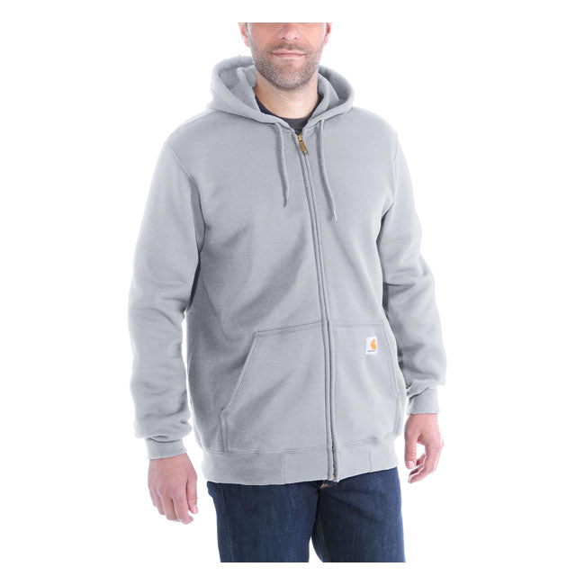 Carhartt Zip Hooded Sweatshirt Heather Grey