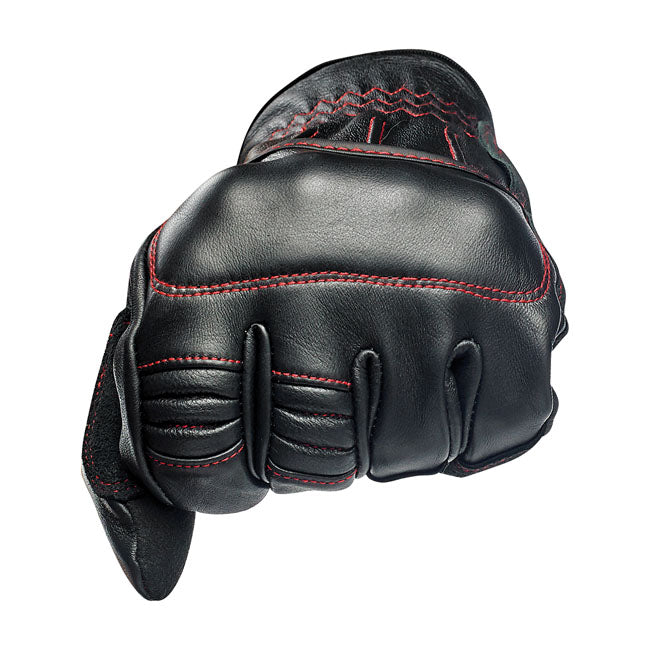 Biltwell Belden Gloves Black / Redline CE Approved
