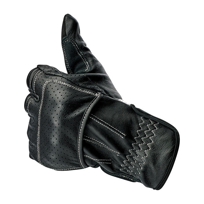 Biltwell Borrego Gloves Black / Cement CE Approved