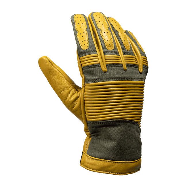 John Doe Durango Gloves Yellow / Olive CE Approved
