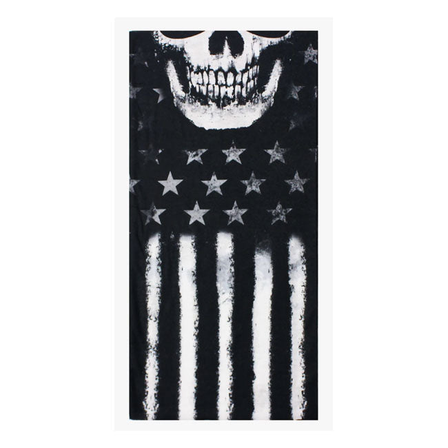 Lethal Threat American Skull Tubular Mask Bandana
