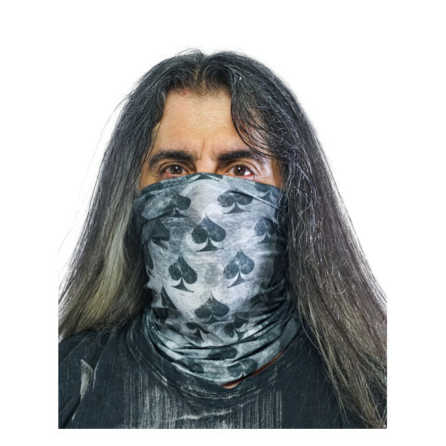 Lethal Threat Jester Face Tubular Mask Bandana